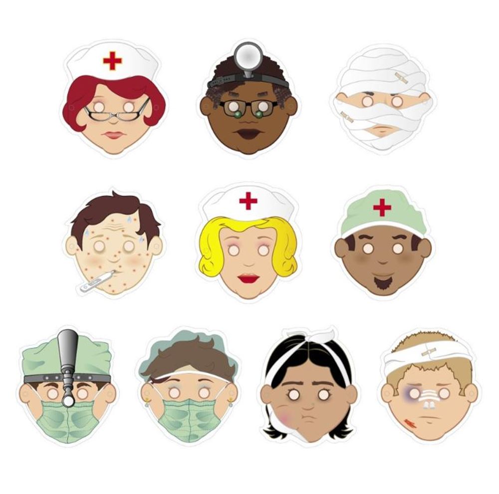 Zentralbuch Hausmasken: Ärzte und Patienten