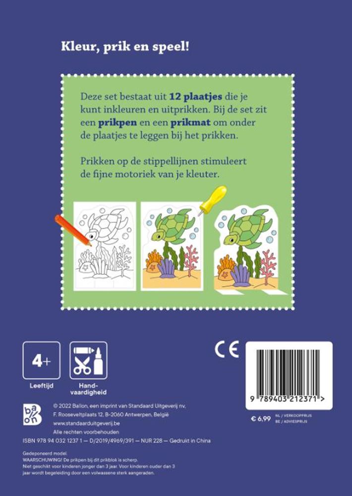 Pin-Block-Tiere | 2 Stk