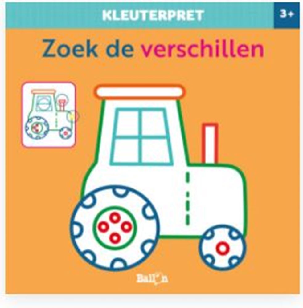 Standard-Publisher-Kleinkindspaß „Finde die Unterschiede“ ab 3 Jahren