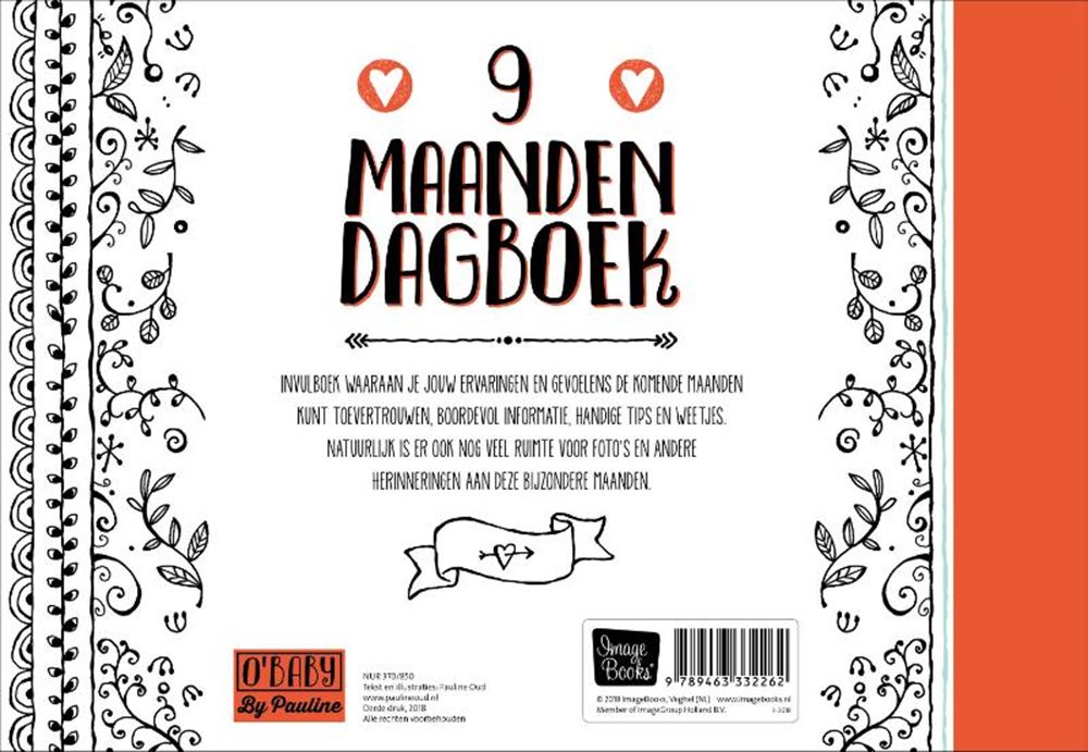Imagebooks 9-Monats-Tagebuch (O'Baby von Pauline)