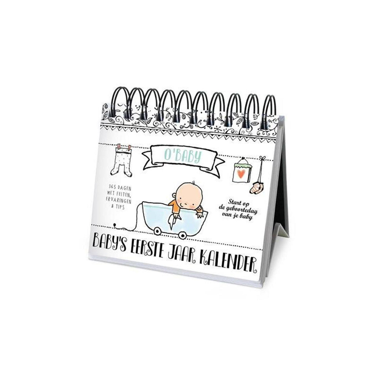 Bilderbuch für Babys, Kalender für das erste Jahr