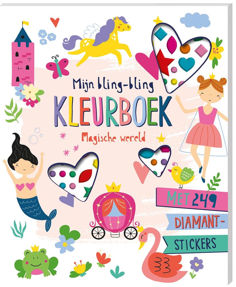 Interstat mein Bling-Bling-Malbuch – magische Welt