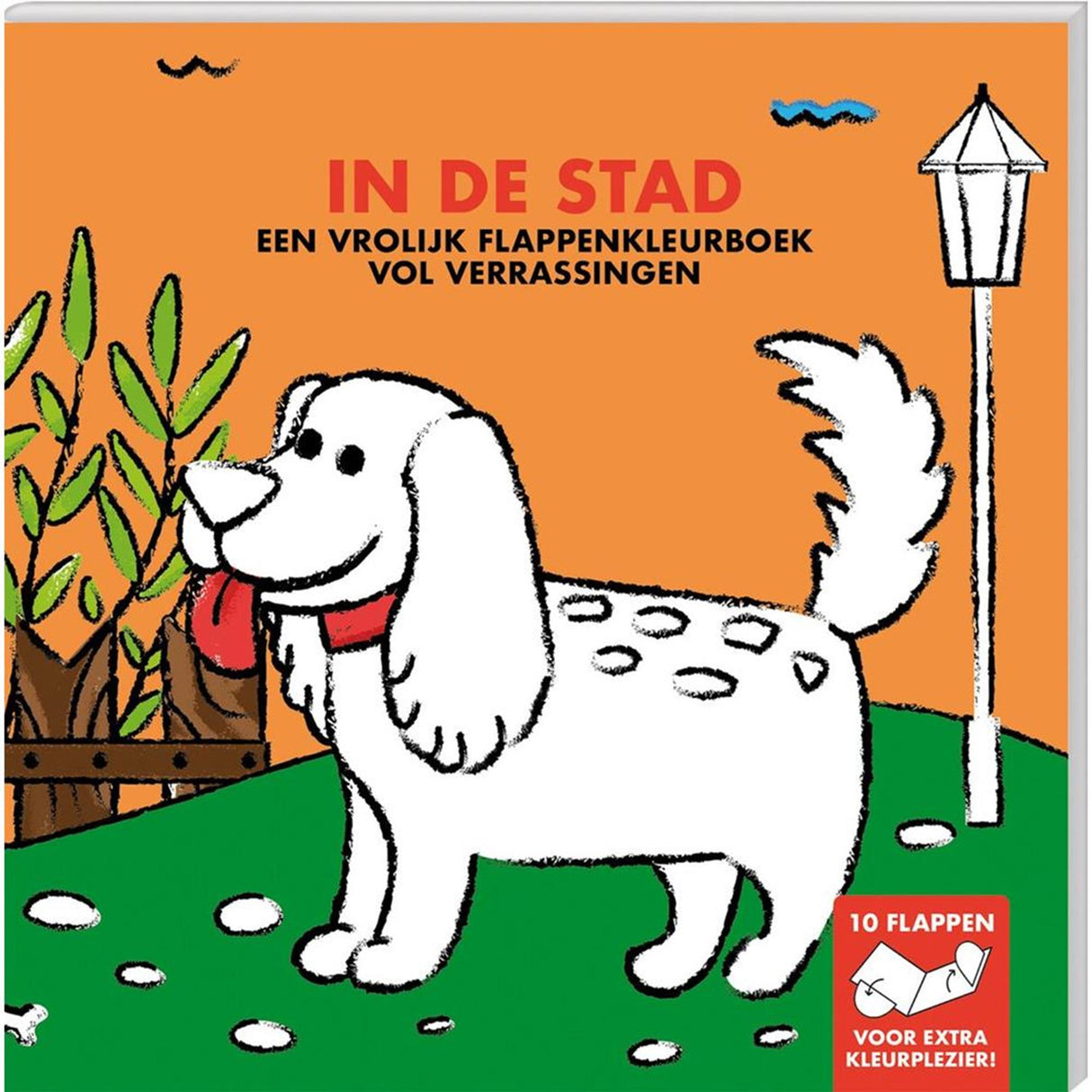 Imagebooks Klappen-Malbuch – neu in der Stadt
