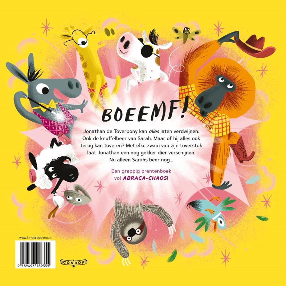 Buch-Specials Niederlande bv Bilderbuch „Jonathan, das magische Pony“.