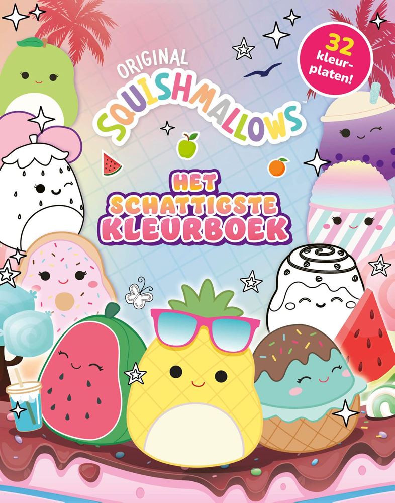 Das offizielle Squishmallows-Malbuch