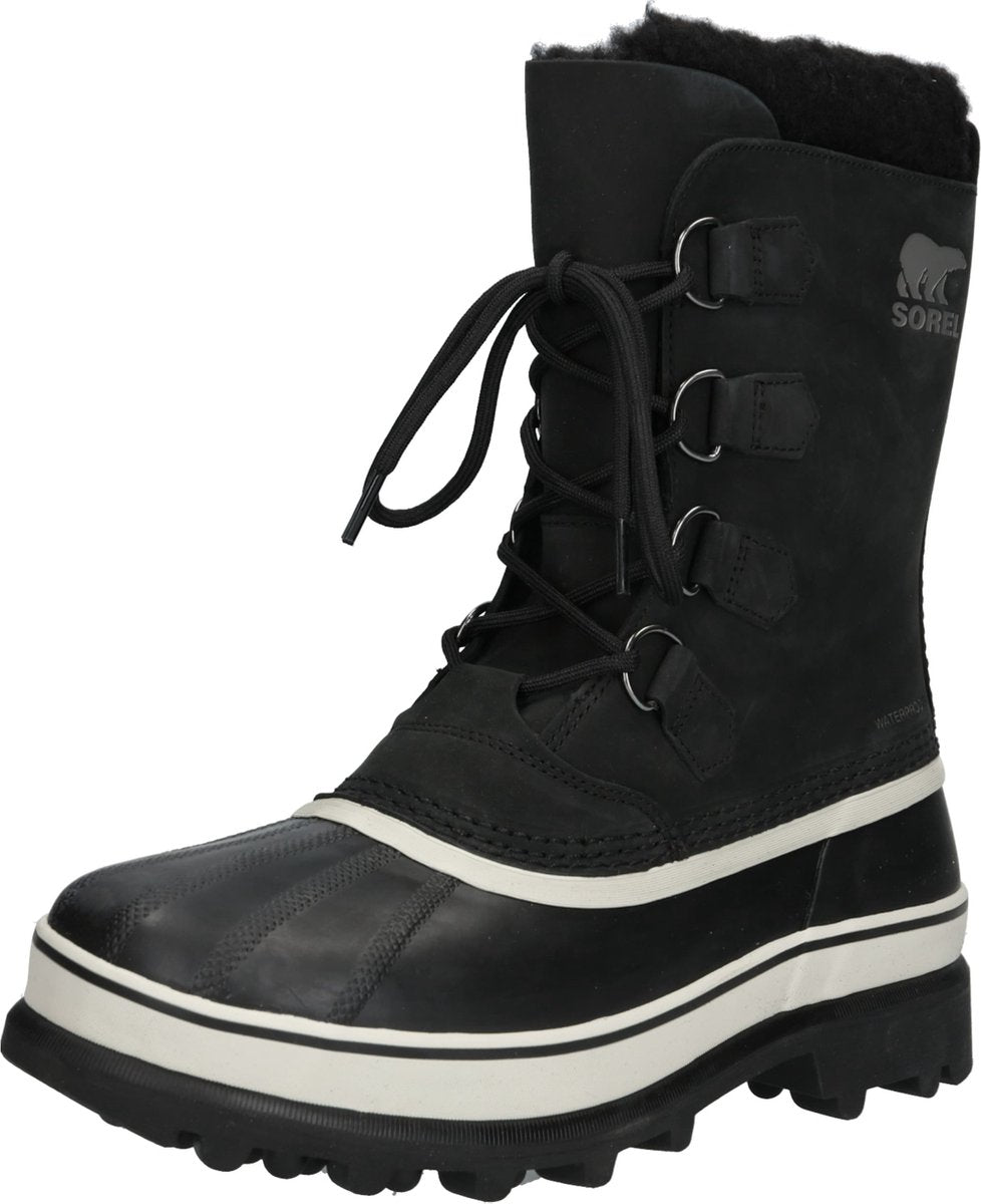 Sorel caribou™ wp Herren-Schneestiefel – Schwarz, dunkler Stein – Größe 44