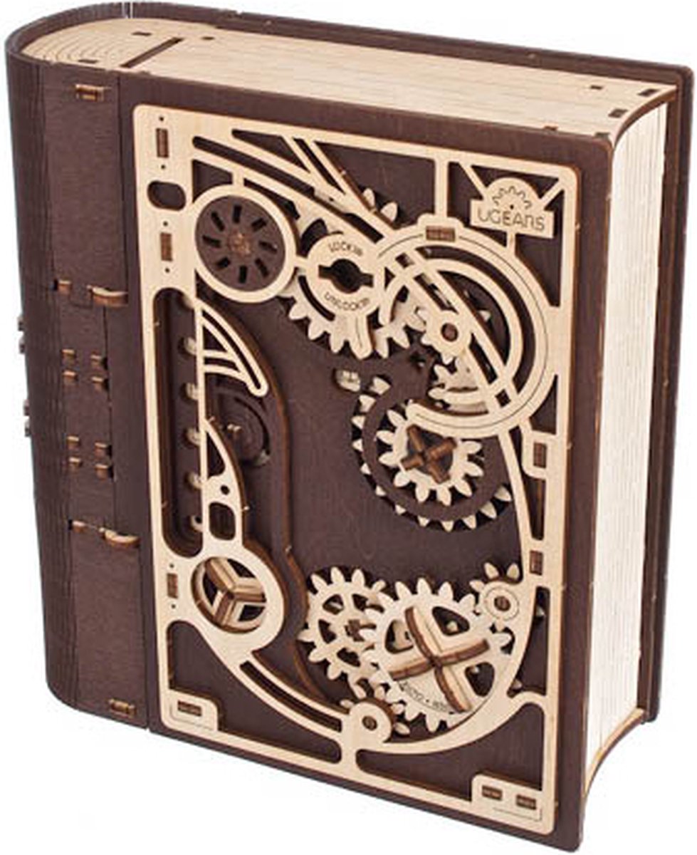 Ugears 3D-Holzmodell – Buch der Geheimnisse