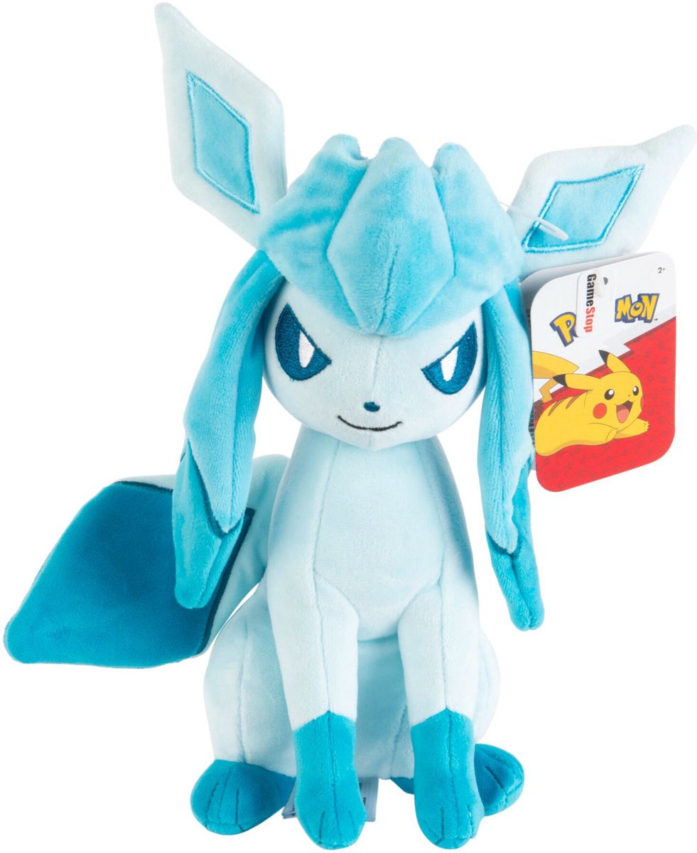 Jazwares Pokémon Kuscheltier Plüsch Glaceon, 20cm