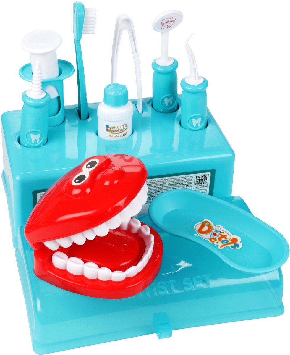 Toi-Toys Zahnkoffer mit Zubehör, 10dlg.