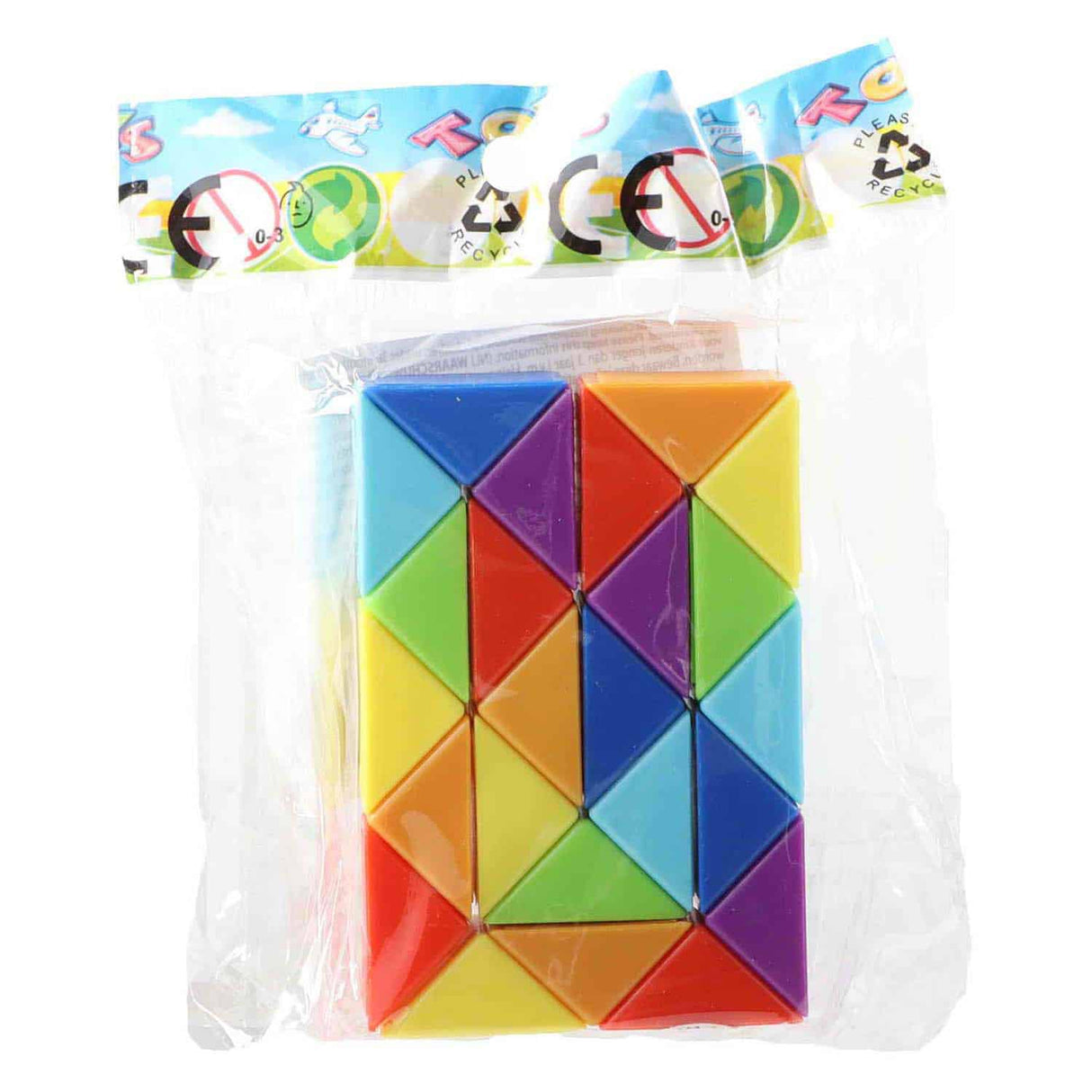 Jonotoys die magische Regenbogenschlange von 65 mm