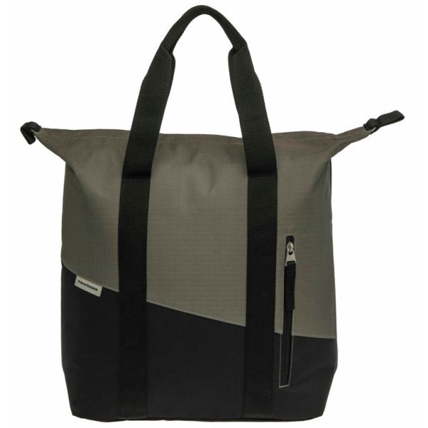 Burger – New Looxs Tasche New Looxs Kota Shopper | oslo | schwarz grün | 24l