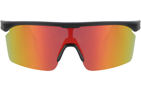 Trivio – Fahrradbrille Noa Black Revo Red mit extra transparenter Linse