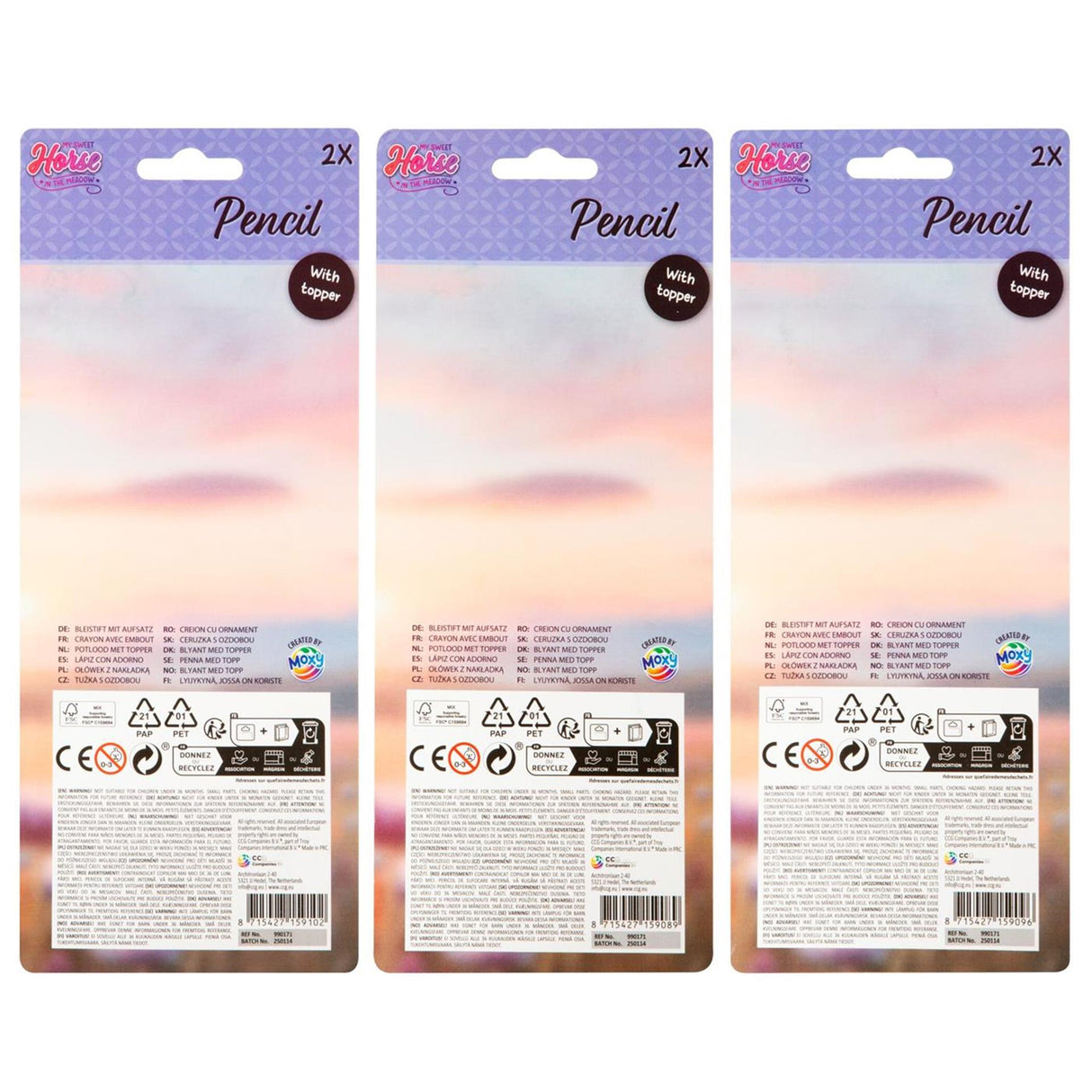 Creative Craft Group Pferdestifte mit Topper – 2 Stk.