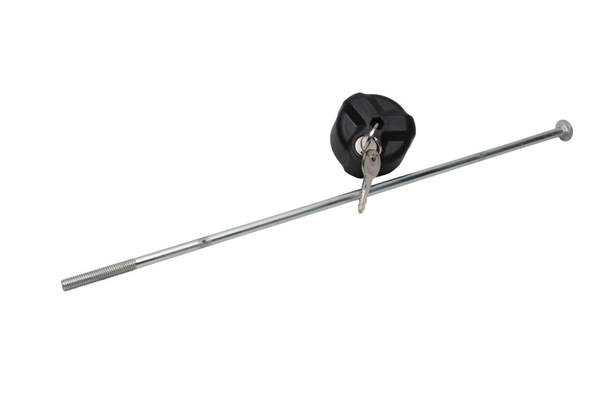 Profi-Schlossriegel lang mit abschließbarem Knopf