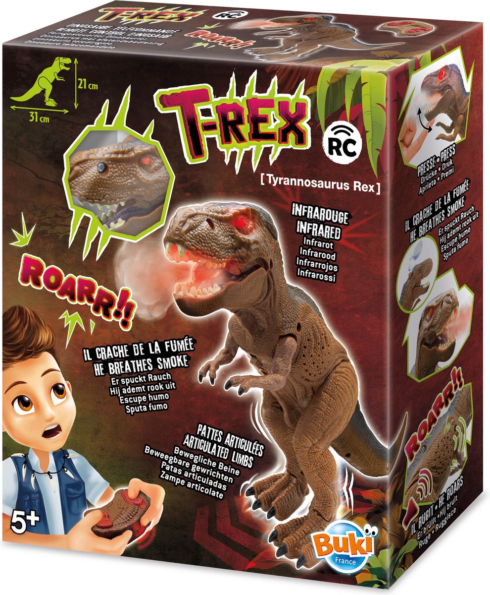Buki Frankreich Buki - RC T-Rex - RC Dinosaurier