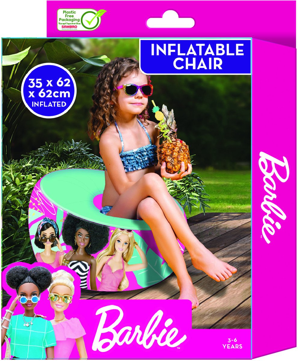 Sambro aufblasbarer Barbie-Stuhl | 2 Stk