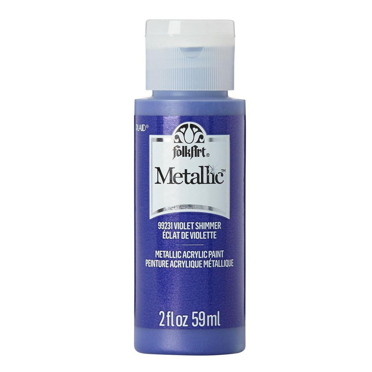 Folkart • Metallic-Acrylfarbe, violetter Schimmer, 59 ml