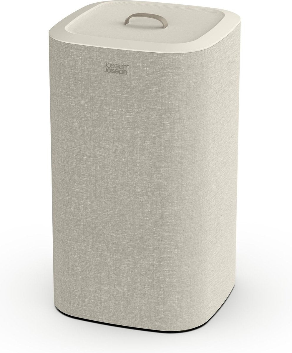 Joseph Joseph Tota Wäschekorb – 2 Fächer – Wäschesortierung – 60 Liter – Ecru