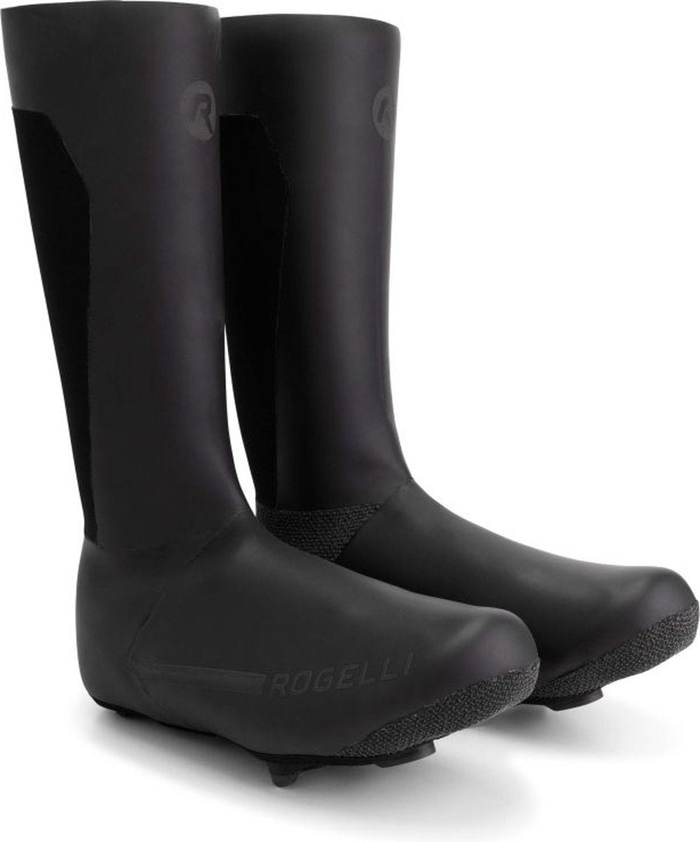 Rogelli deep winter fiets overschoenen - wielrennen - thermo en waterdicht - zwart - maat 44-45