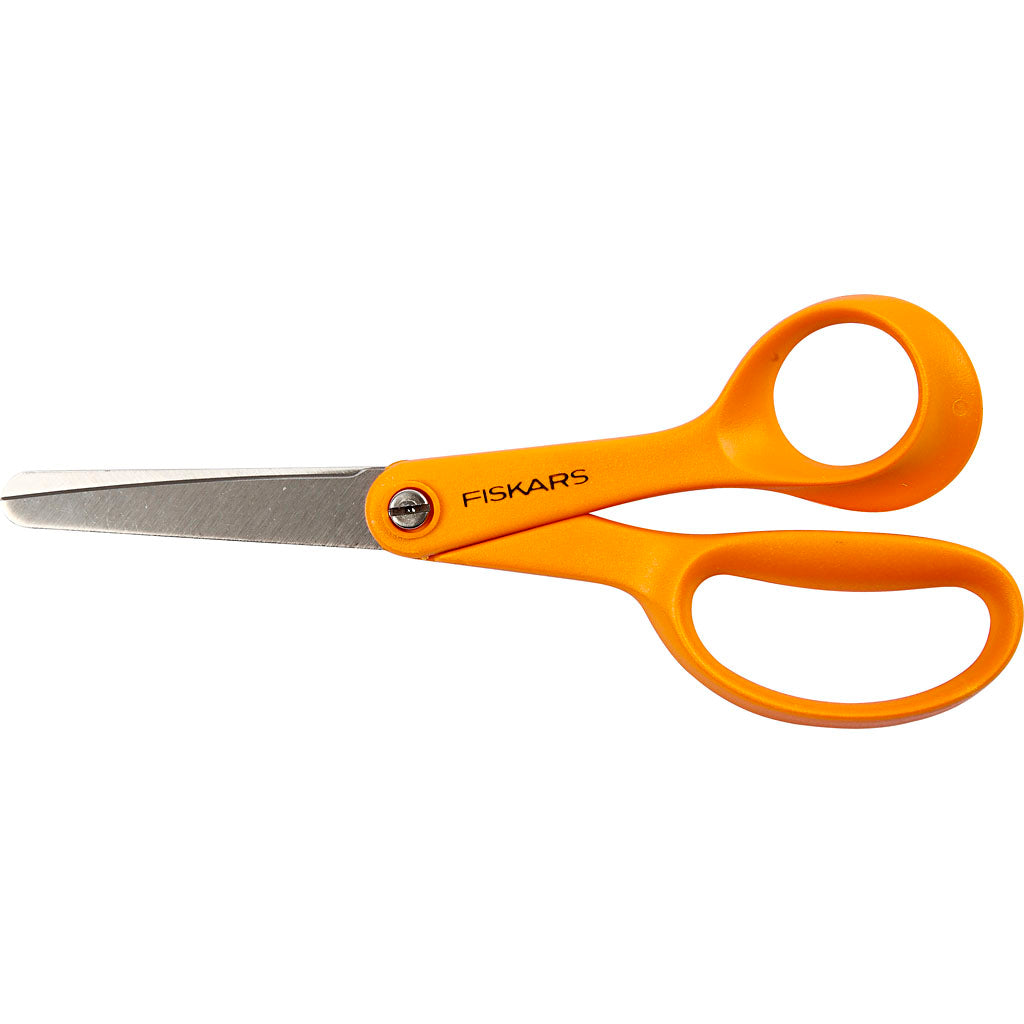 Creativ Company Fiskars klassische Kinderschere, L: 14 cm, Rechtshänder, 1 Stück