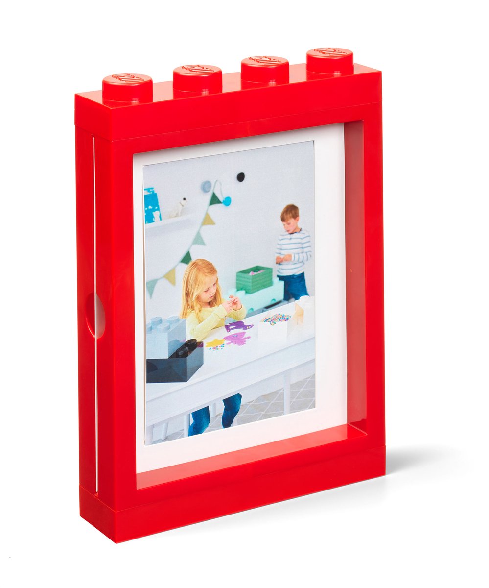 Lego - Fotorahmen - Polypropylen - Rot