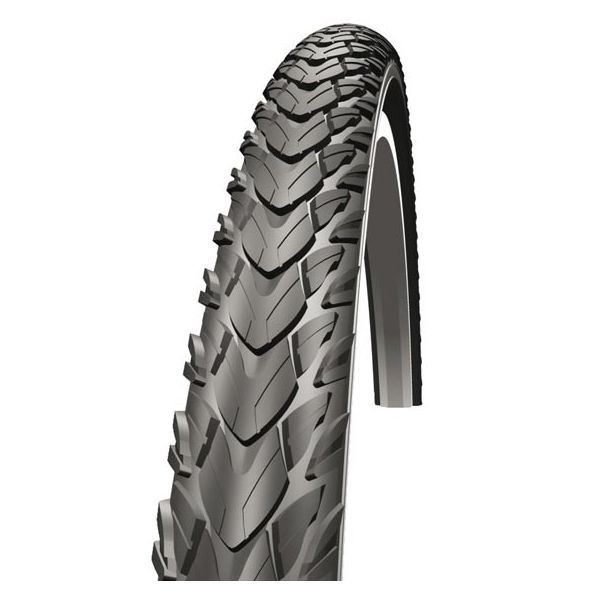 Schwalbe Faltreifen Marathon Mondial Evo DD 28 x 1,75 47-622 mm – schwarz mit Reflexion
