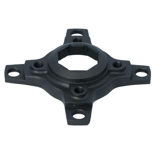 Miranda Kurbelspinne 58 mm 104 mm Brose 4 Arm Alu Black