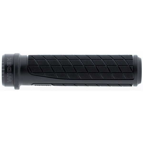 Widek-Griffset mit Flow-Alu-Sicherungsring, schwarz, schwarz