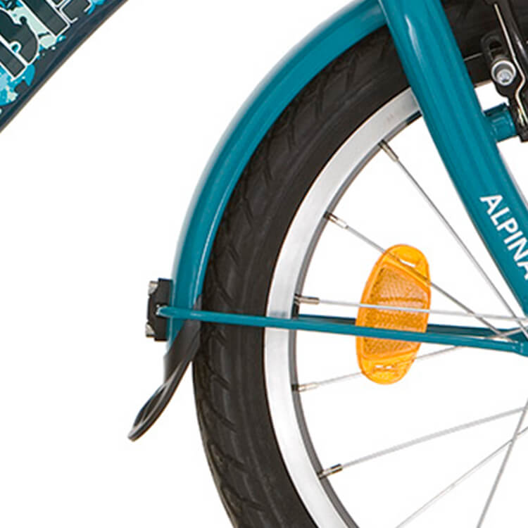Alpina Fender Set 16 Türkis