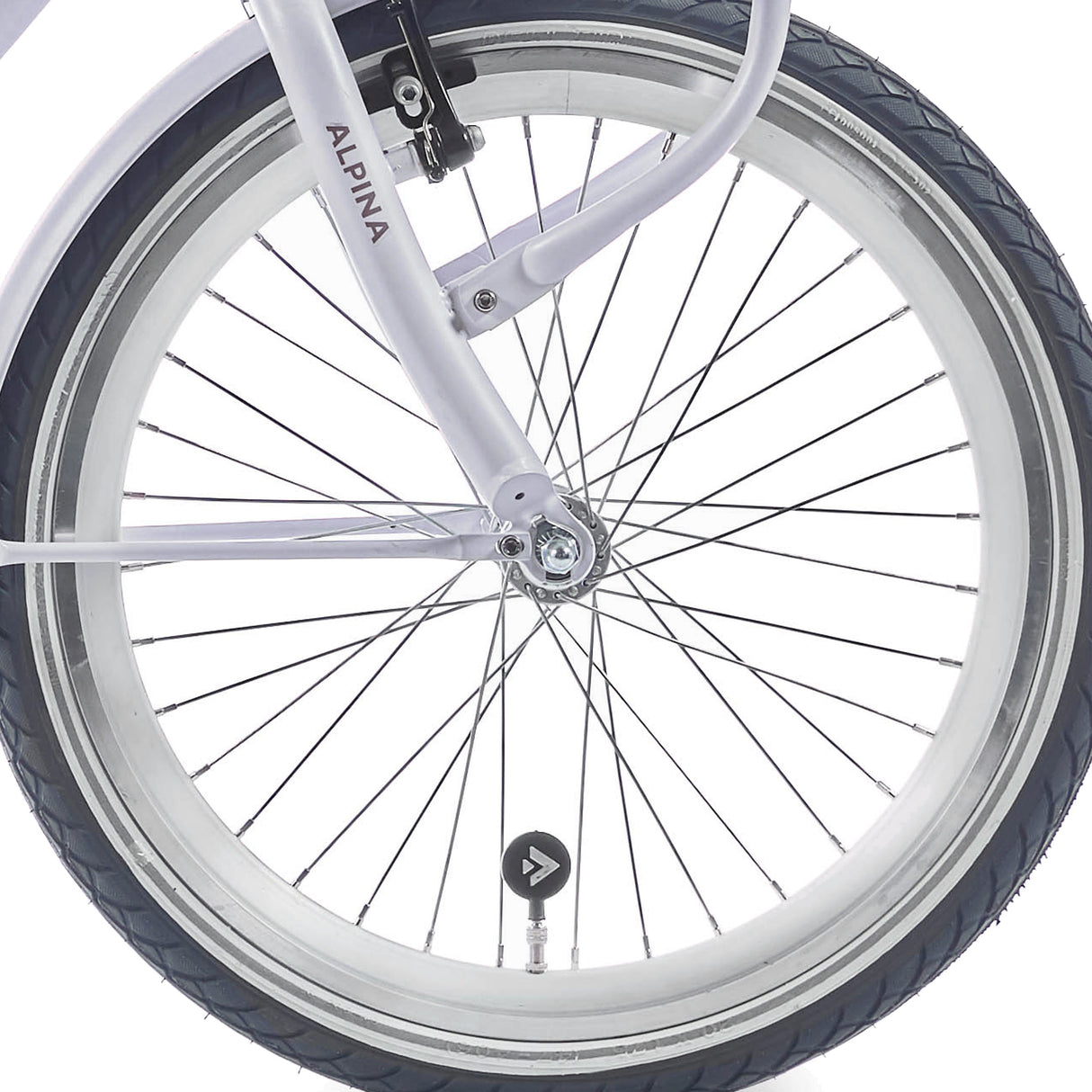 Alpina Vorderrad 20 HLQC Ocean Clubb Silber Zink SPK