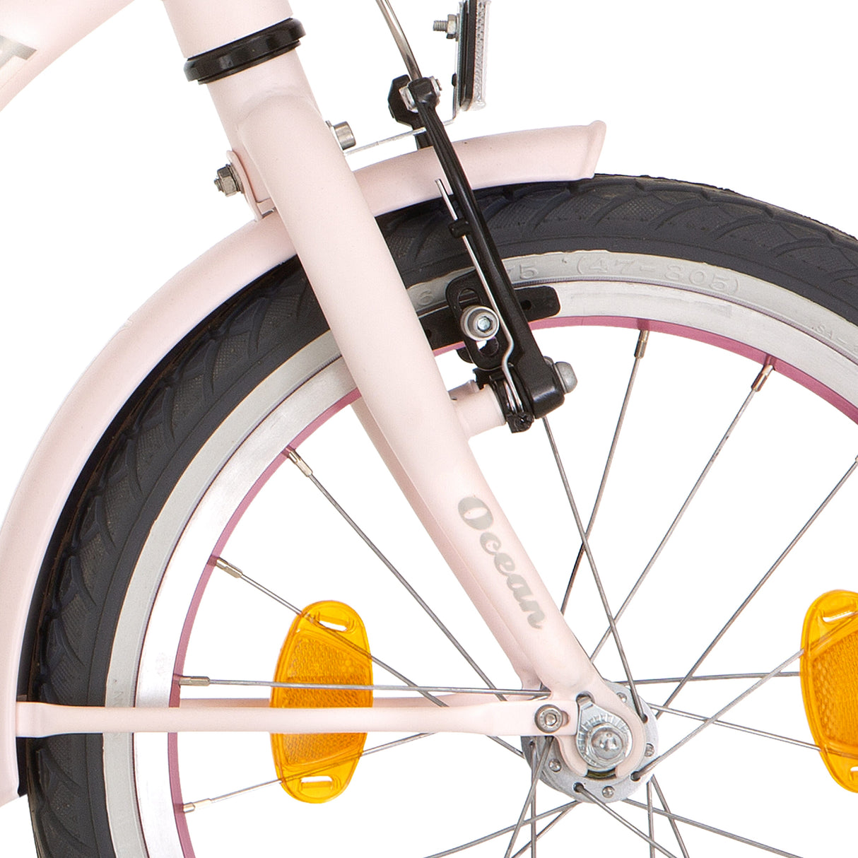 Alpina Fork 18 Ozean Pastellrosa Matt