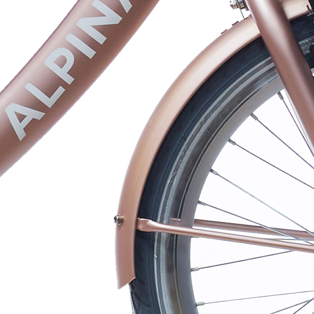 Alpina Schutzblechset + Stange 22 Clubb Roségold matt