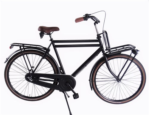 Aldo 28 Zoll Grandpa Cargo Fahrrad 3 V 65 cm mattschwarz