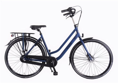 Aldo 28 Zoll Strada Fahrrad DS57 Azzuro Blau 3V Rollenbremse