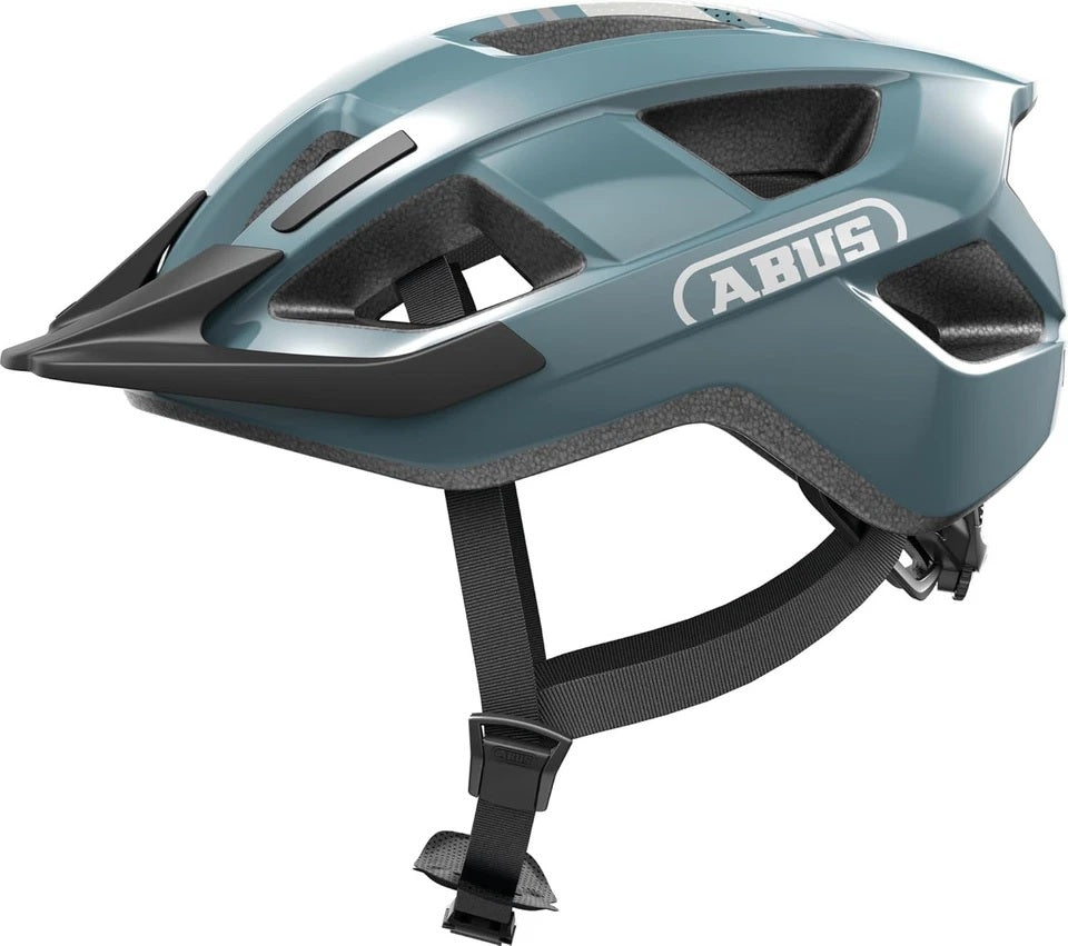 Abus Helm Aduro 3.0 LED Glacier Blue L 58-62cm