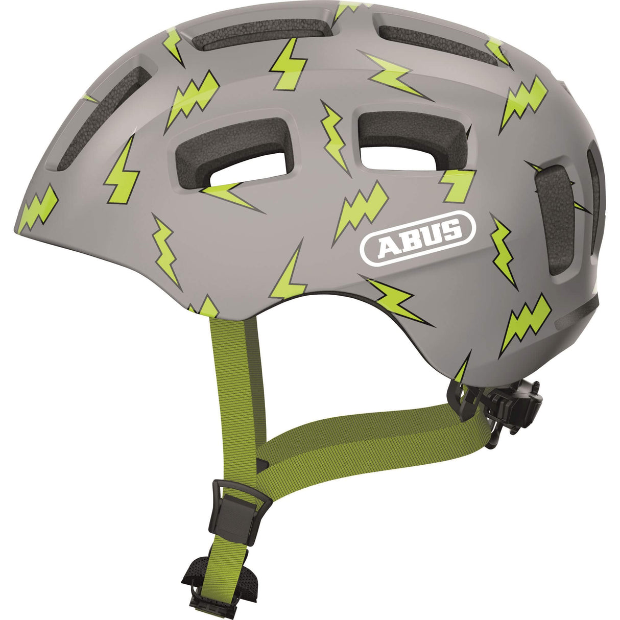 Abus Helm Youn-i 2.0 grauer Blitz S 48-54cm