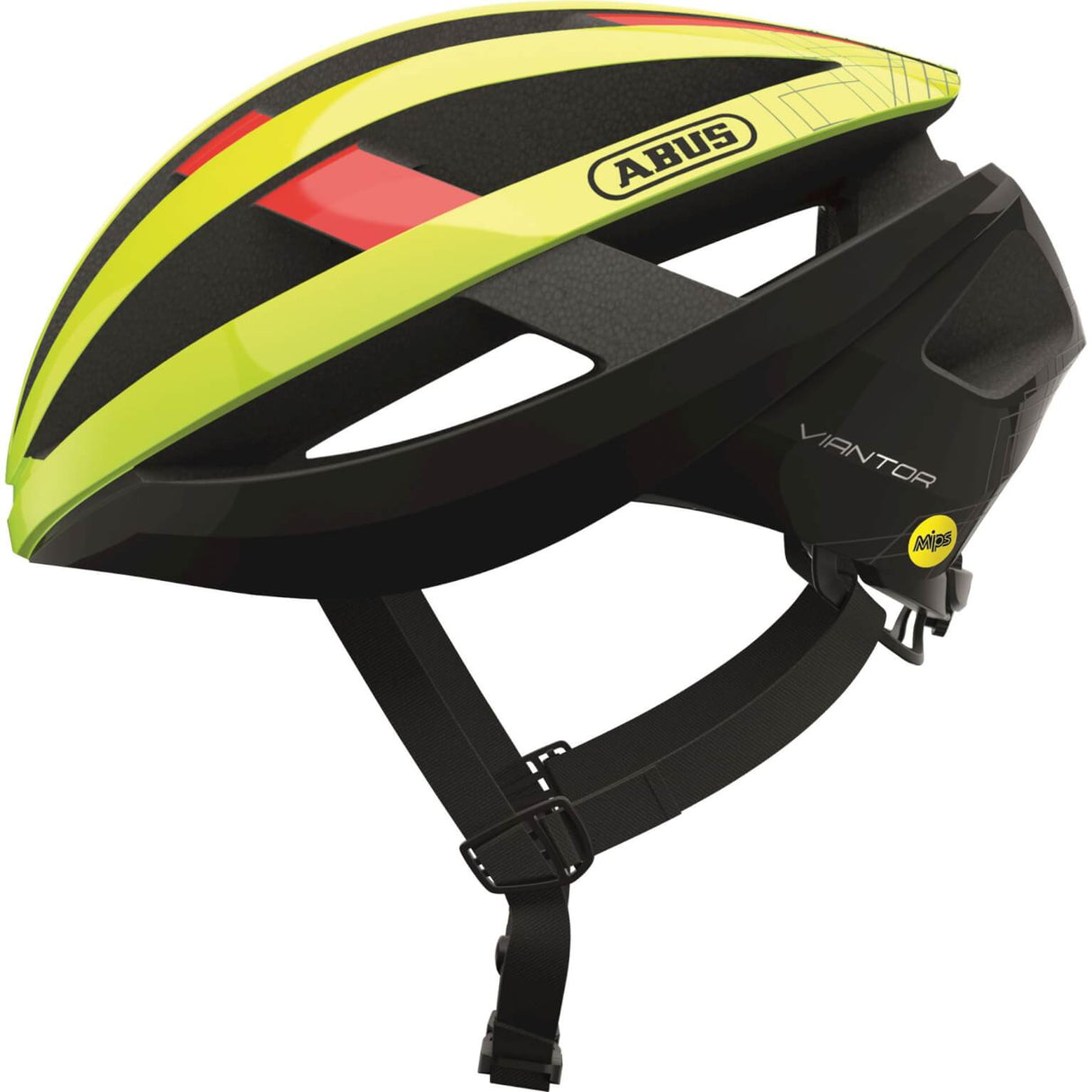 ABUS HELM VIANOR MIPS NEON gelb L 58-62 cm