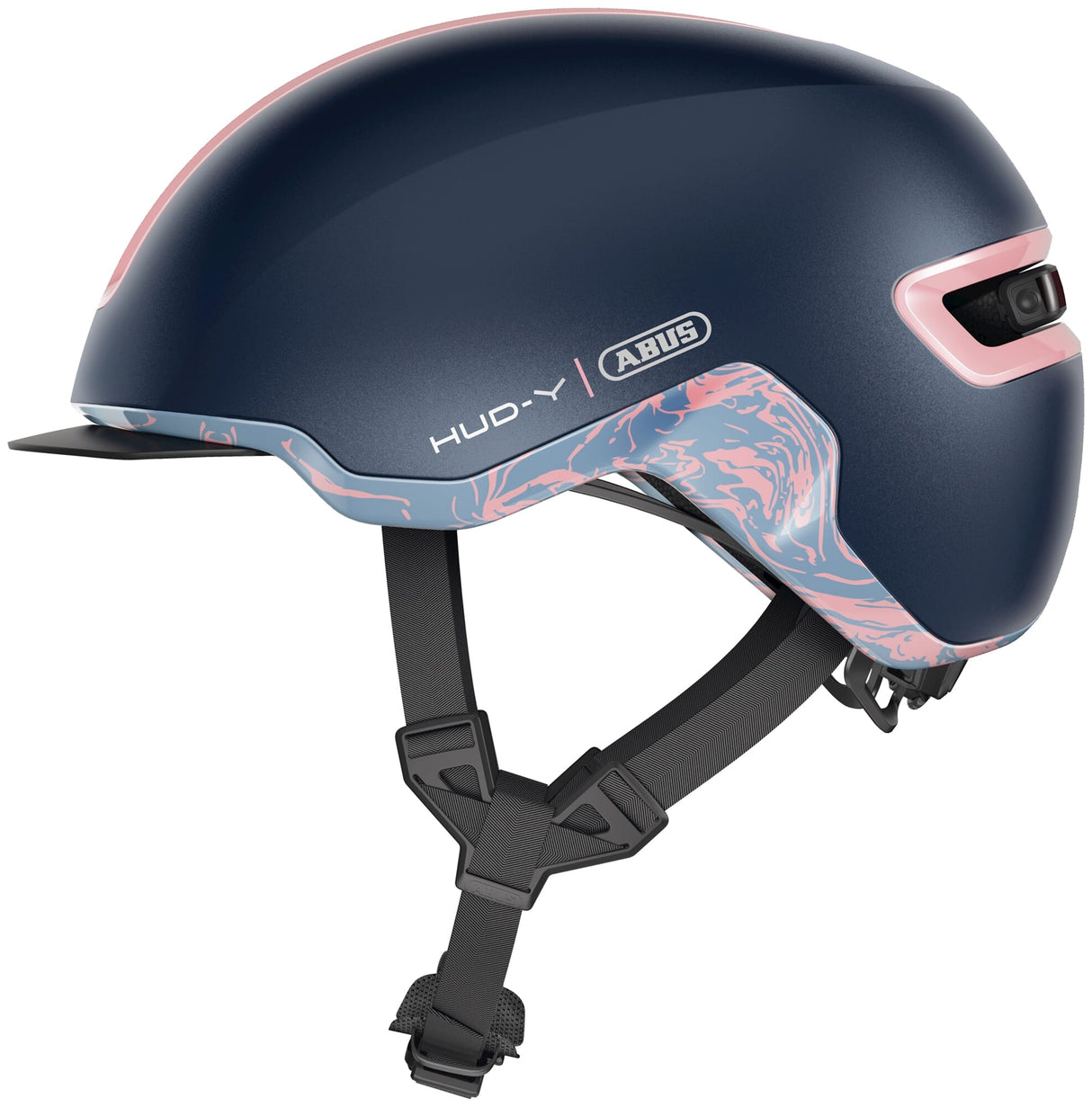 Abus Helm Hud-y Mitternachtsblau S 51-55 cm