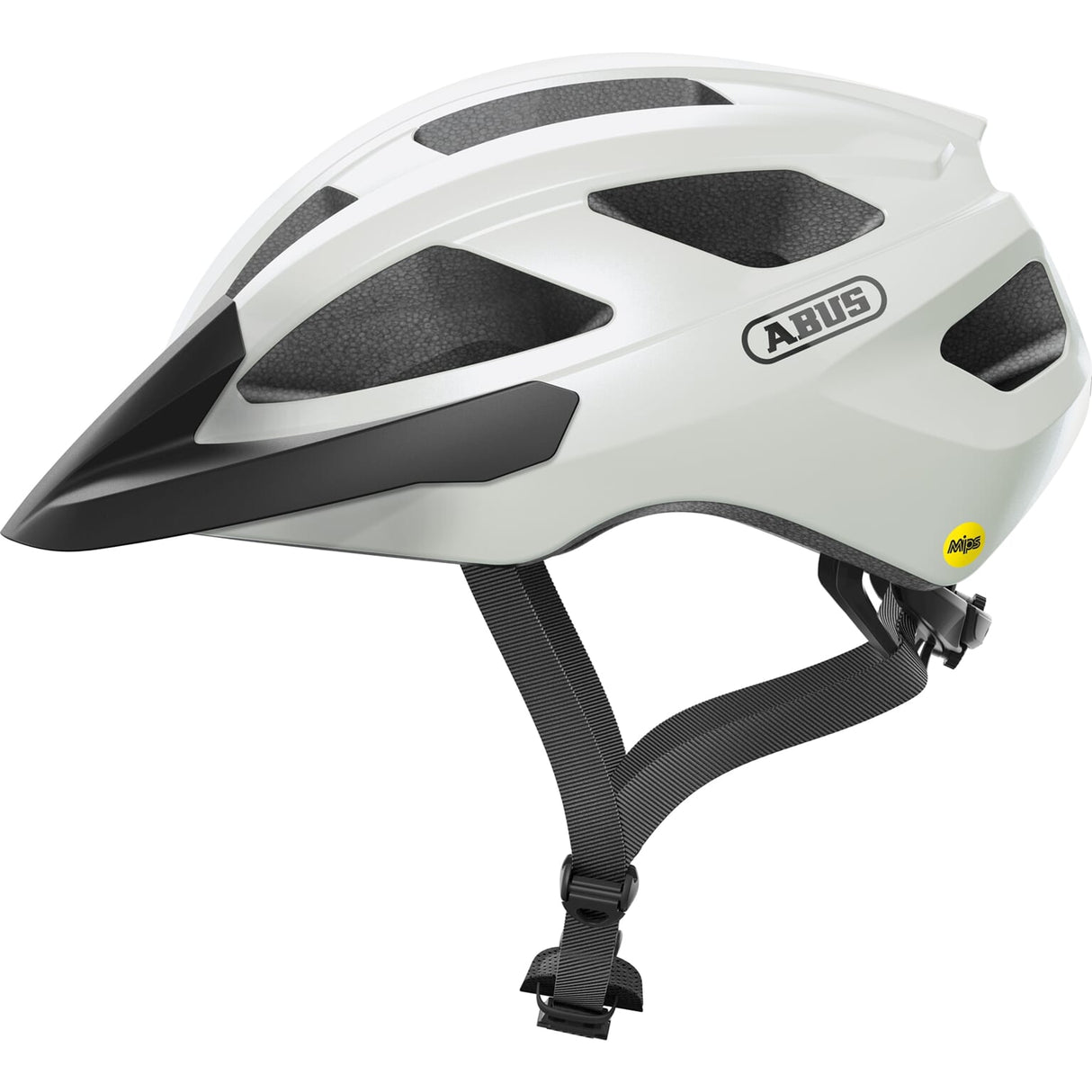 ABUS Helm Makator MIPS Perle White 51-55 cm