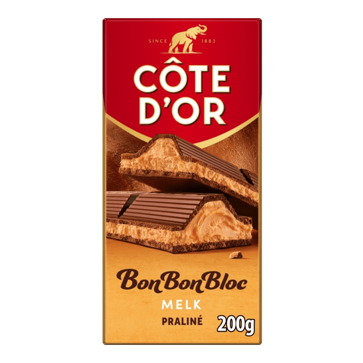 Cote d'or Bonbonbloc Praline (15x 200gr)