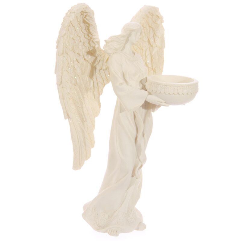Engel Teelichthalter - stehend 23cm