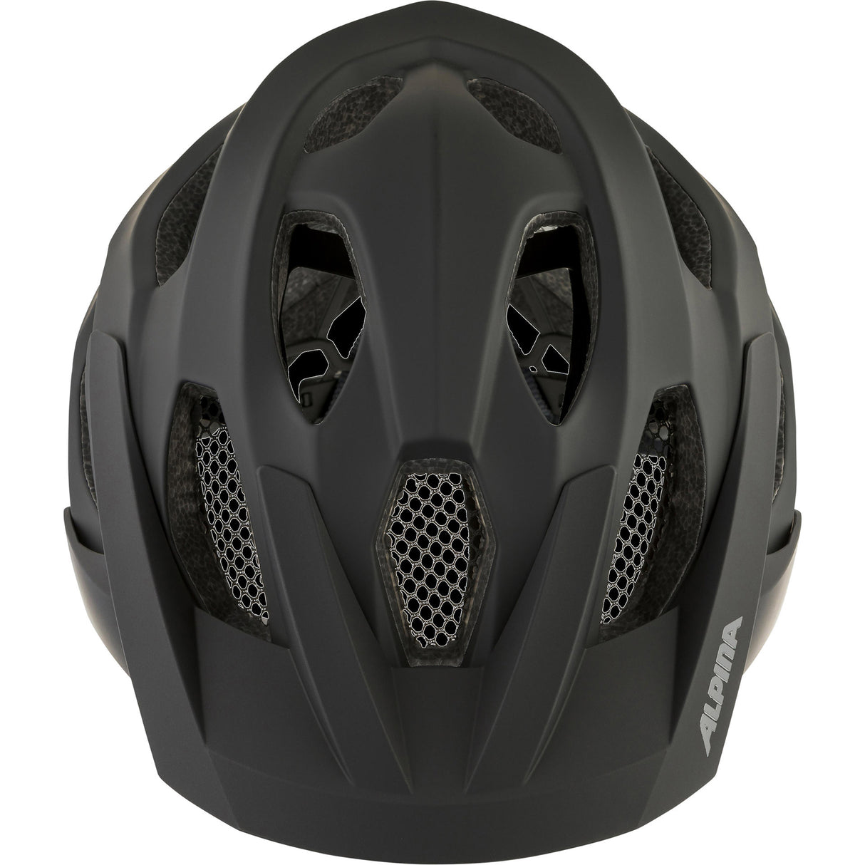 Olympische Sportbekleidung Alpina Sports MTB-Helm Apax Mips 52-57 Mattschwarz