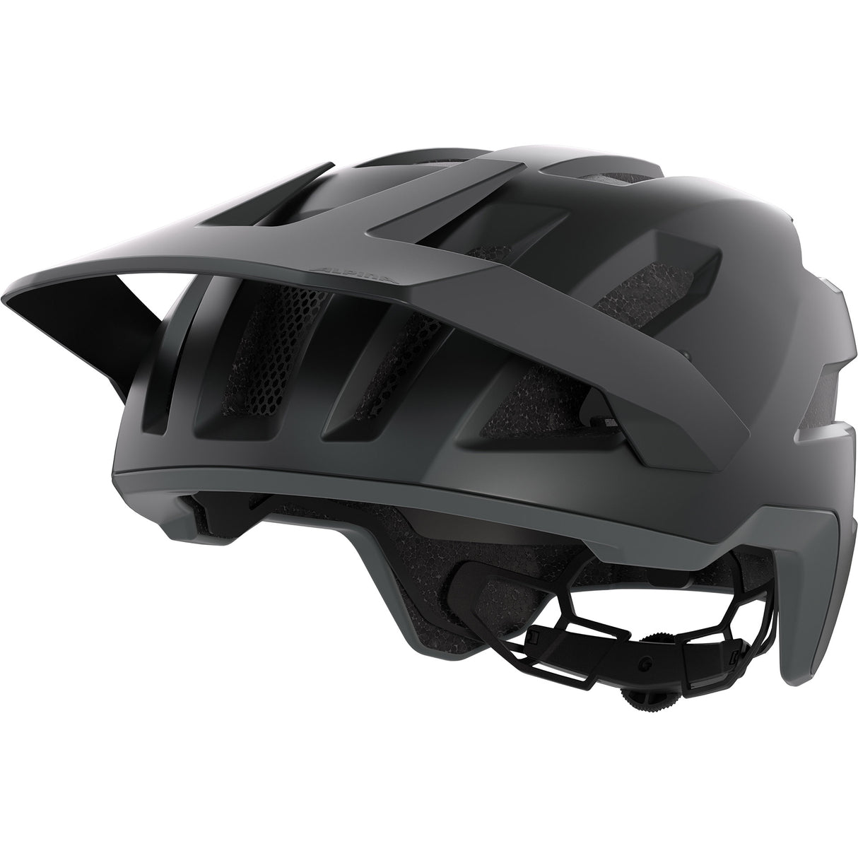 Olympia-Sportbekleidung Alpina Sports MTB-Helm Taunus 55-59 mattschwarz grau