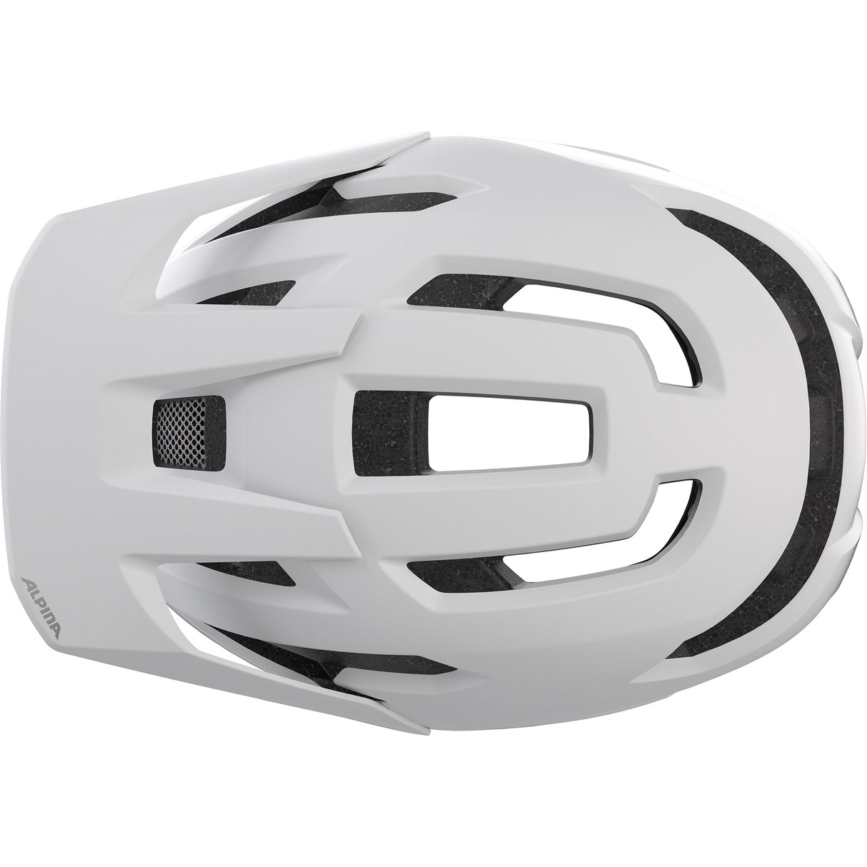 Olympia-Sportbekleidung Alpina Sports MTB-Helm Taunus 52-56 mattweiß