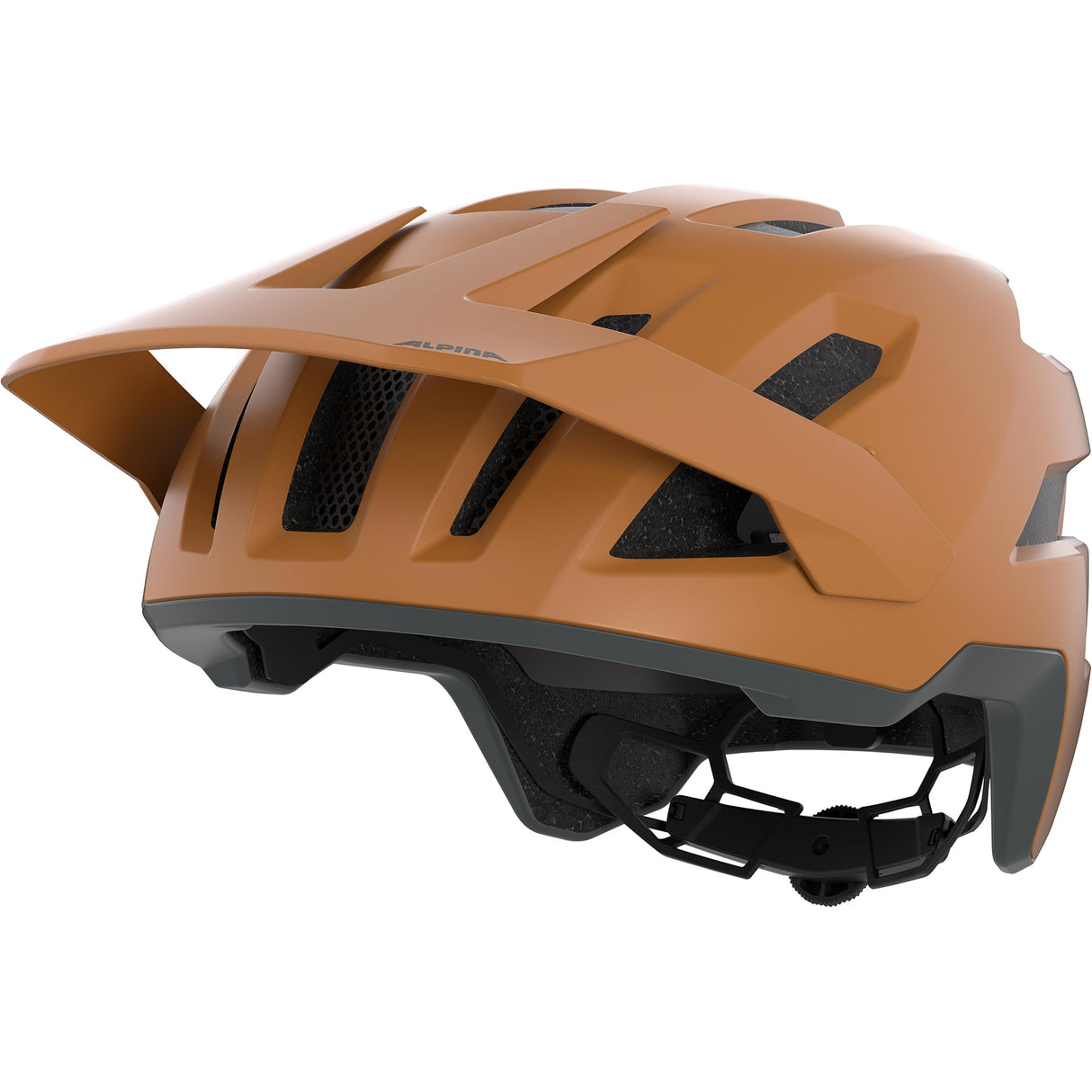 Olympia-Sportbekleidung Alpina Sports MTB-Helm Taunus 52-56 mattbraun