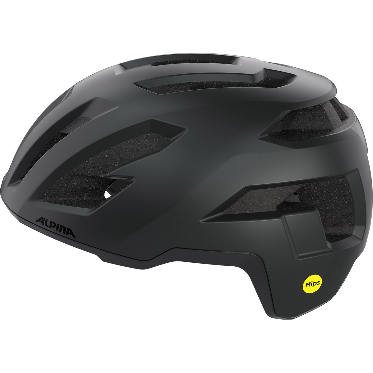 Olympiasportbekleidung Alpina Sports Tour Helm Taunus Gravel Mips 55-59 Mattschwarz