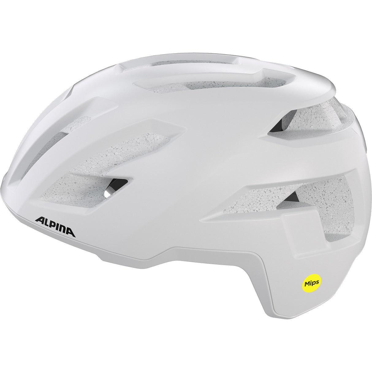 Olympiasportbekleidung Alpina Sports Tour Helm Taunus Gravel Mips 55-59 mattweiß