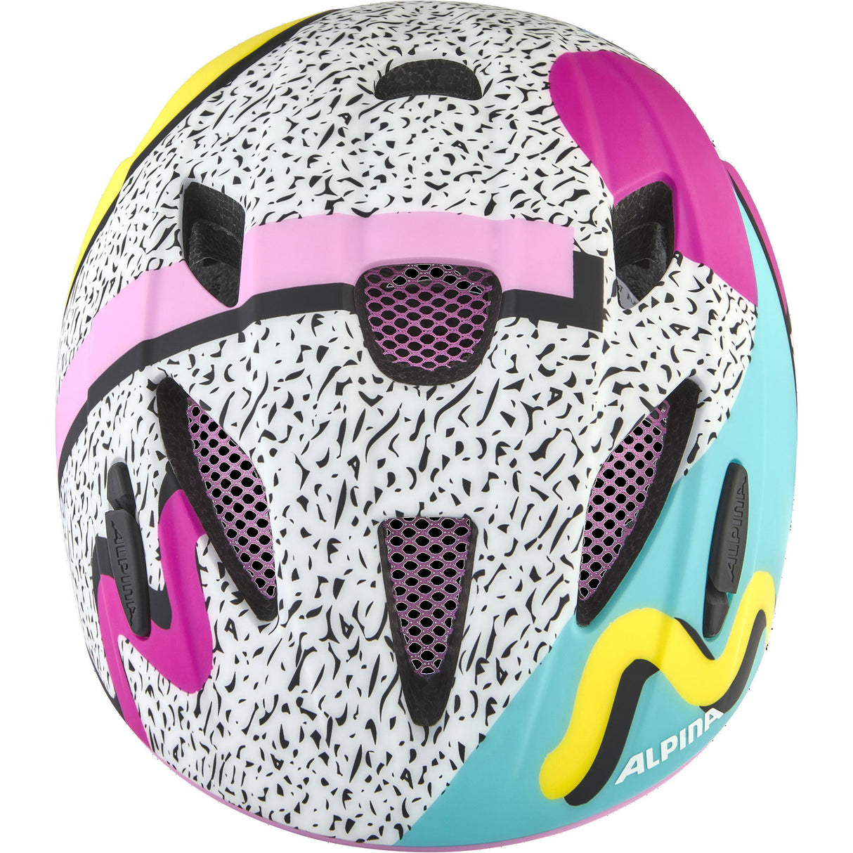 Olympiasportbekleidung Alpina Sports Kinderhelm Ximo Flash Retro 47-51 matt
