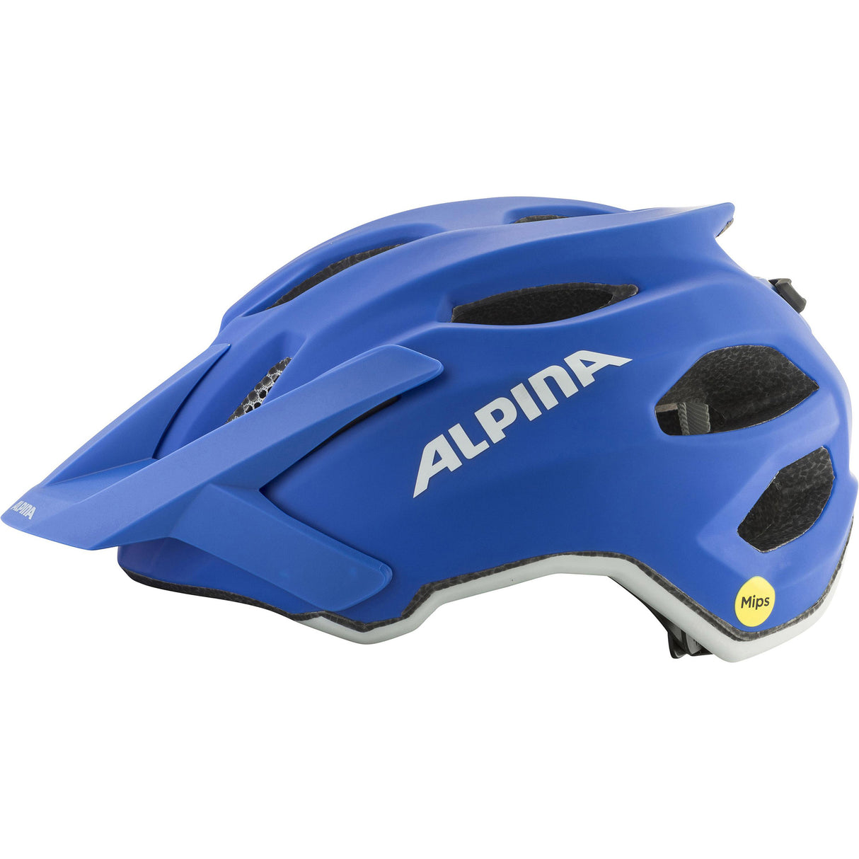 Alpina Sports Kinderhelm Apax jr. mips 51-56 mattblau