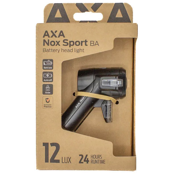 Axa Scheinwerfer Nox Sportwagen ab 12 Lux - inkl. Batterien